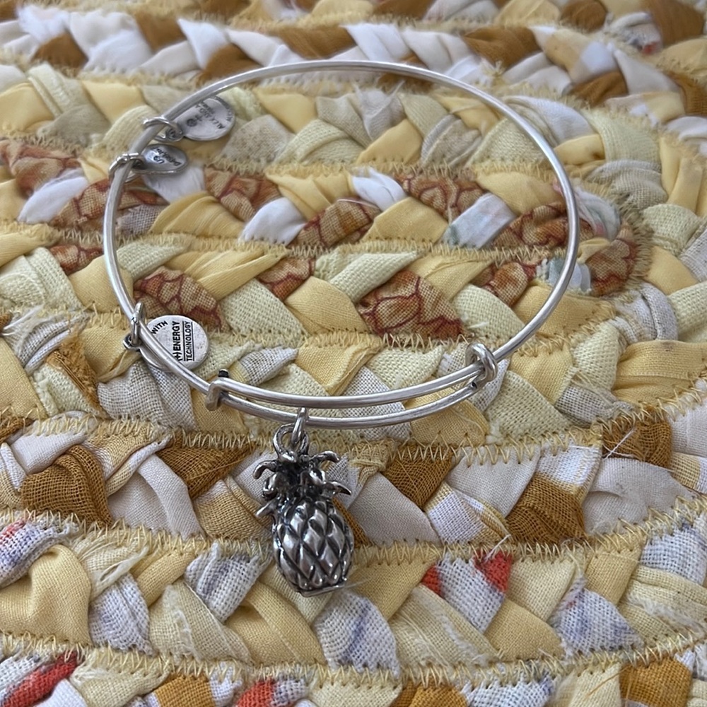 Alex and Ani Bangle - Pineapple